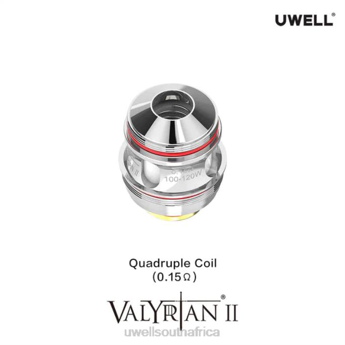 UWELL Cape Town - UWELL VALYRIAN 2 REPLACEMENT COILS (2-PACK) UN2-3 Triple Mesh 0.16ohm X842T30
