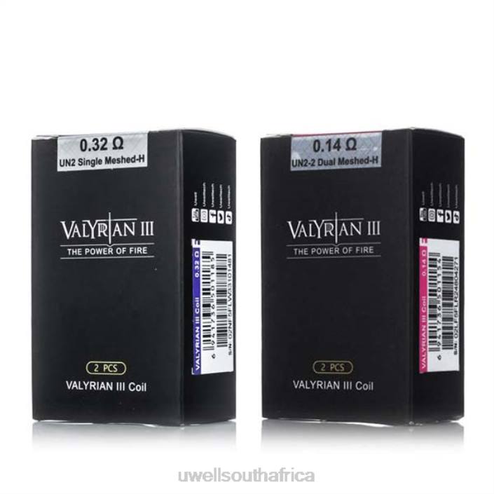 UWELL Cape Town - UWELL VALYRIAN 3 REPLACEMENT COILS | 2-PACK FeCrAI 0.14ohm X842T20