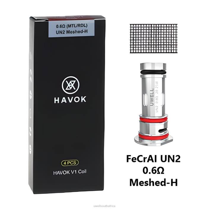 UWELL Pretoria - UWELL HAVOK V1 COILS (4-PACK) 0.6ohm X842T151