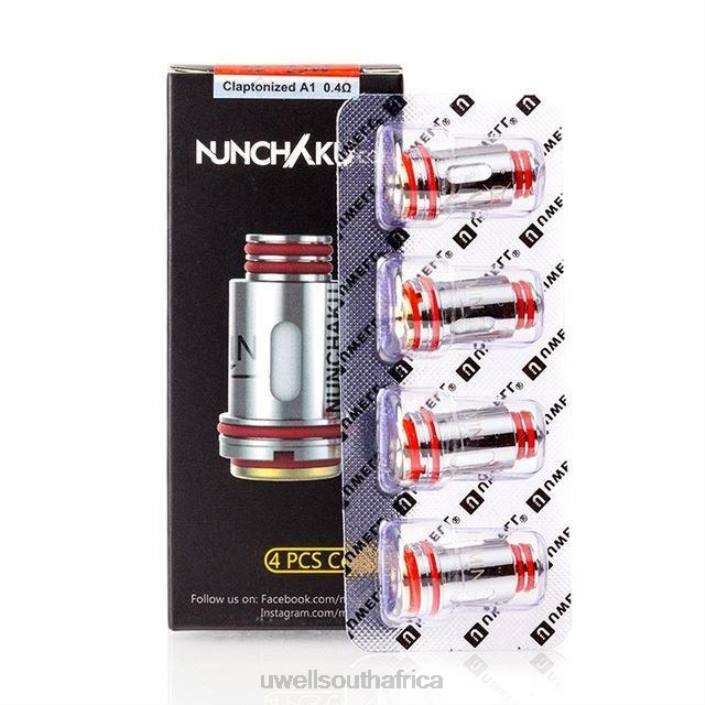 UWELL Pretoria - UWELL NUNCHAKU COILS (4-PACK) 0.25ohm X842T261