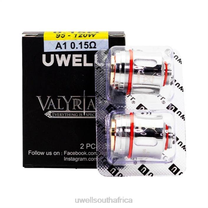 UWELL flavors - UWELL VALYRIAN REPLACEMENT COIL ( 2-PACK) A1 0.15ohm X842T259