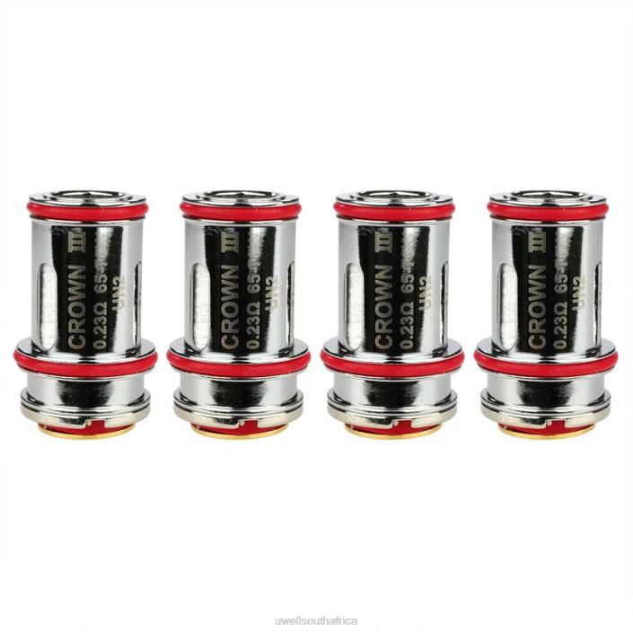 UWELL vape disposable - UWELL CROWN 3 COILS (4-PACK) UN2 Mesh 0.23ohm X842T94
