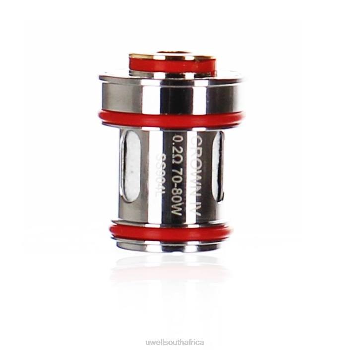 UWELL vape disposable - UWELL CROWN 4 REPLACEMENT COILS (4-PACK) UN2 Dual Mesh 0.23ohm X842T184