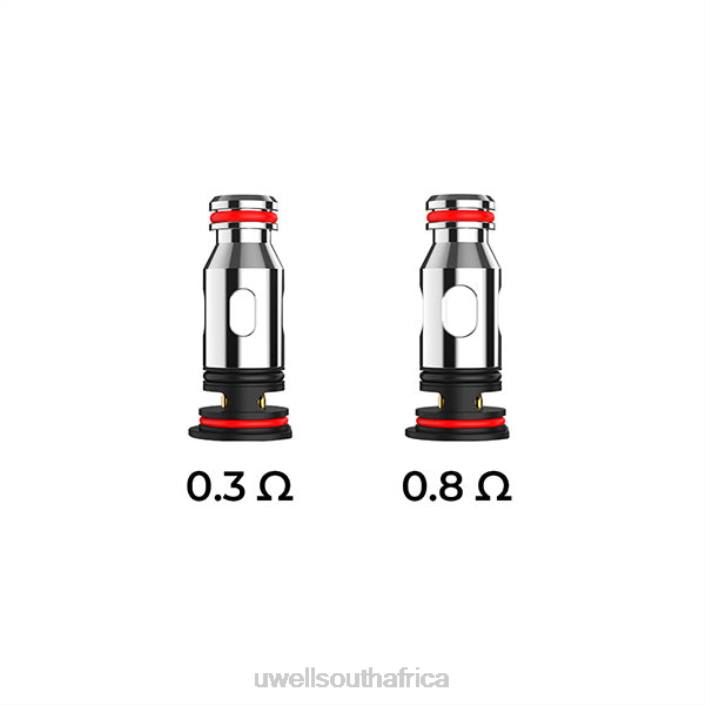 UWELL vape flavours - UWELL PA REPLACEMENT COILS 0.8ohm (4-Pack) X842T83