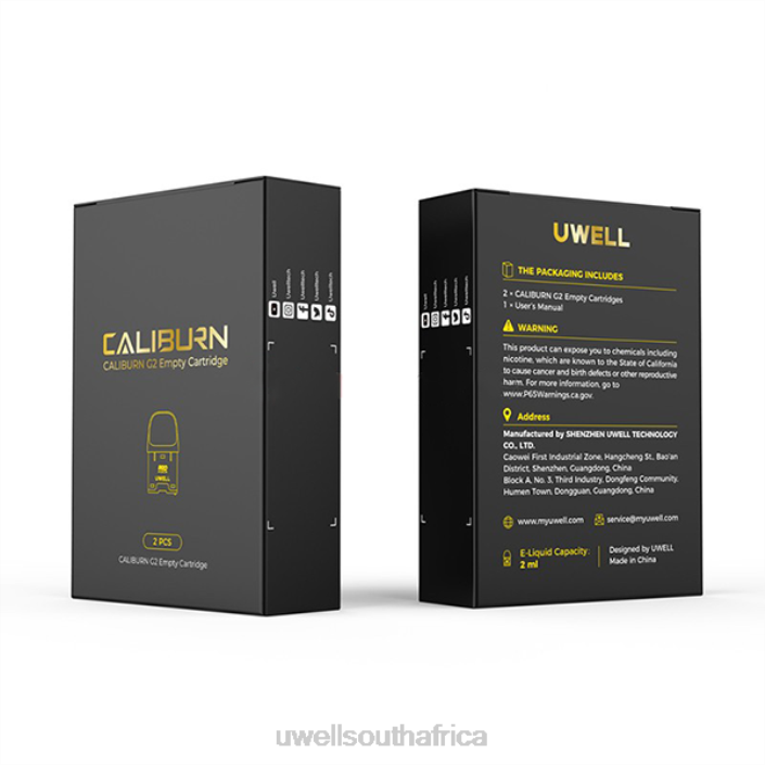 UWELL South Africa - UWELL CALIBURN G2 REPLACEMENT PODS 2-Pack X842T17