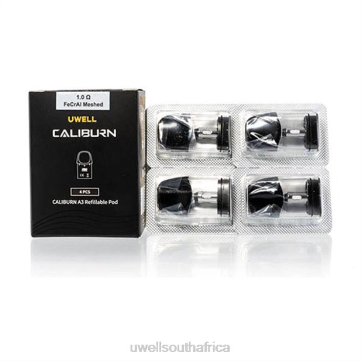 UWELL disposable review - UWELL CALIBURN A3 REPLACEMENT PODS | 4-PACK 1.0ohm X842T18