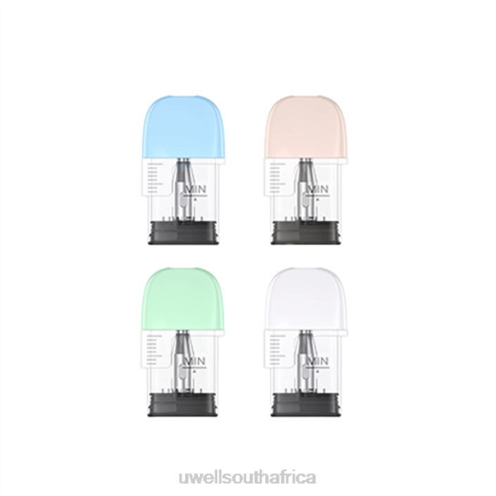 UWELL vape disposable - UWELL POPREEL P1 REPLACEMENT POD (4-PACK) 1.2ohm X842T84