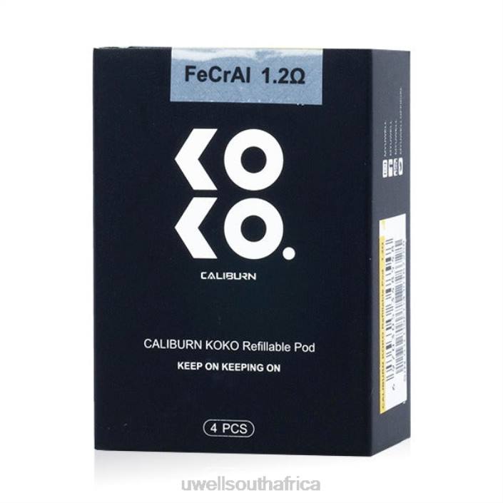 UWELL vape kit - UWELL CALIBURN KOKO PODS (4-PACK) 1.2ohm X842T95