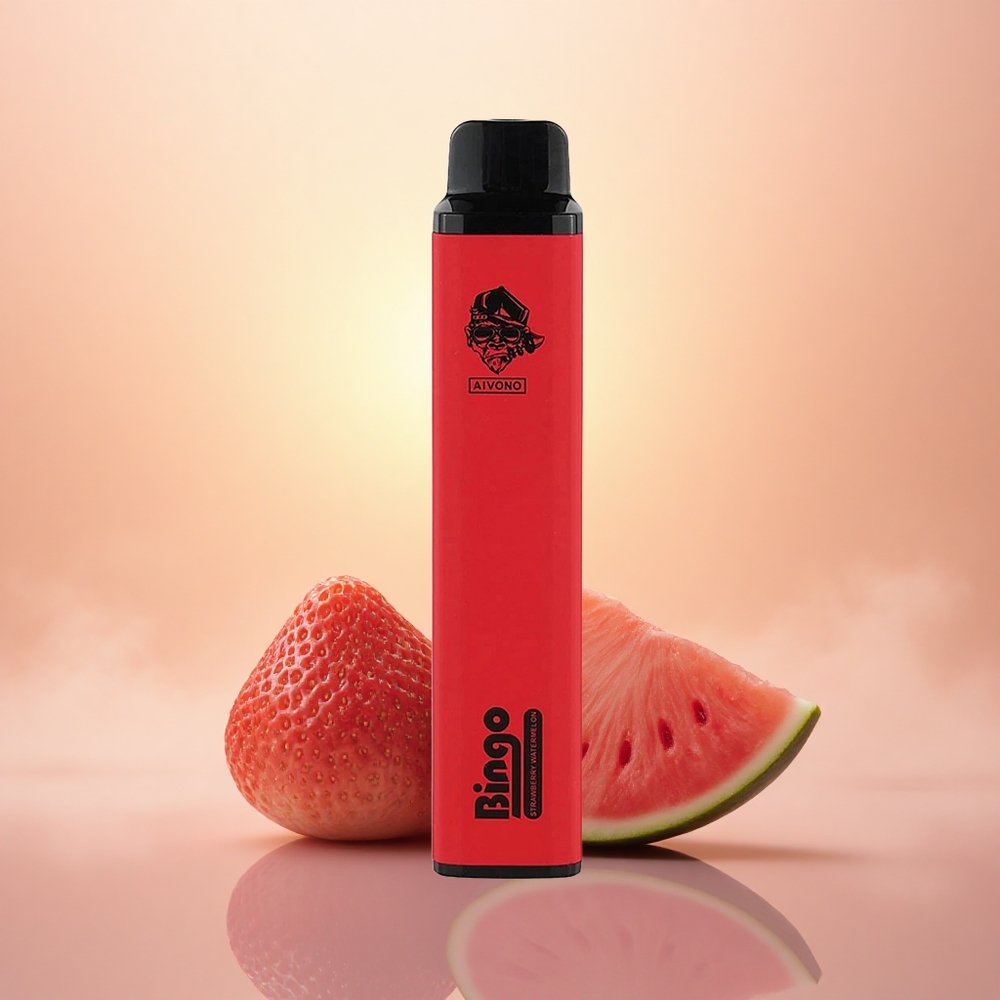 Aivono Aim Bingo 4000 Puffs Strawberry Watermelon Compact 10mL 1000mAh