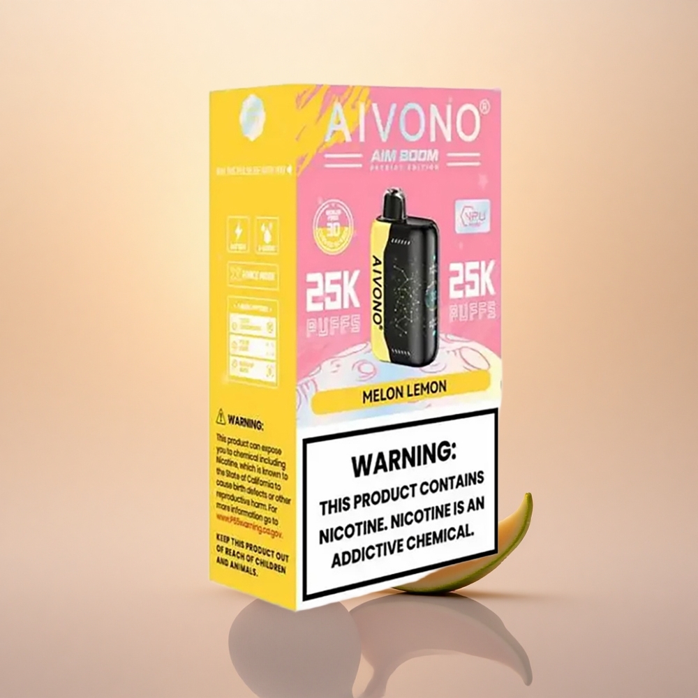 Aivono Aim Boom 25000 Puffs Melon Lemon Mesh Type-C