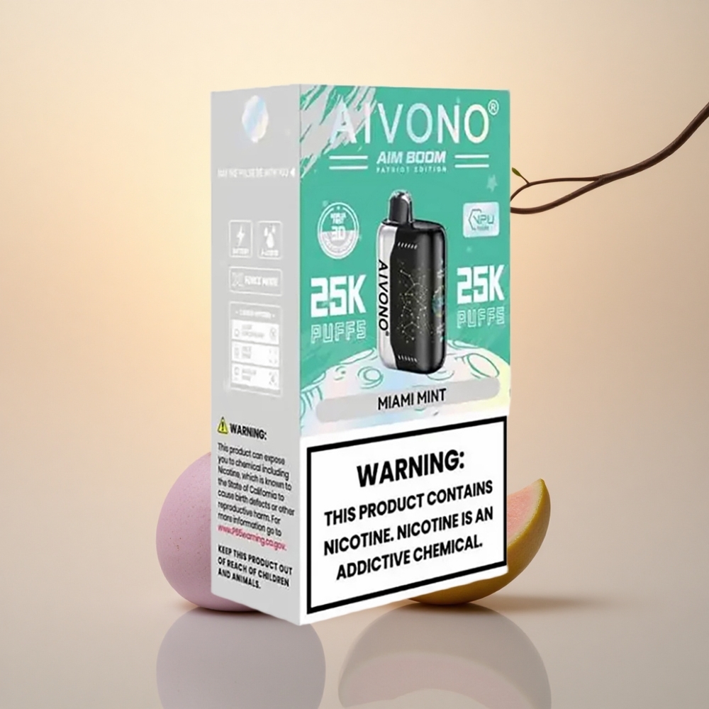 Aivono Aim Boom 25000 Puffs Miami Mint Mesh 650mAh Type-C
