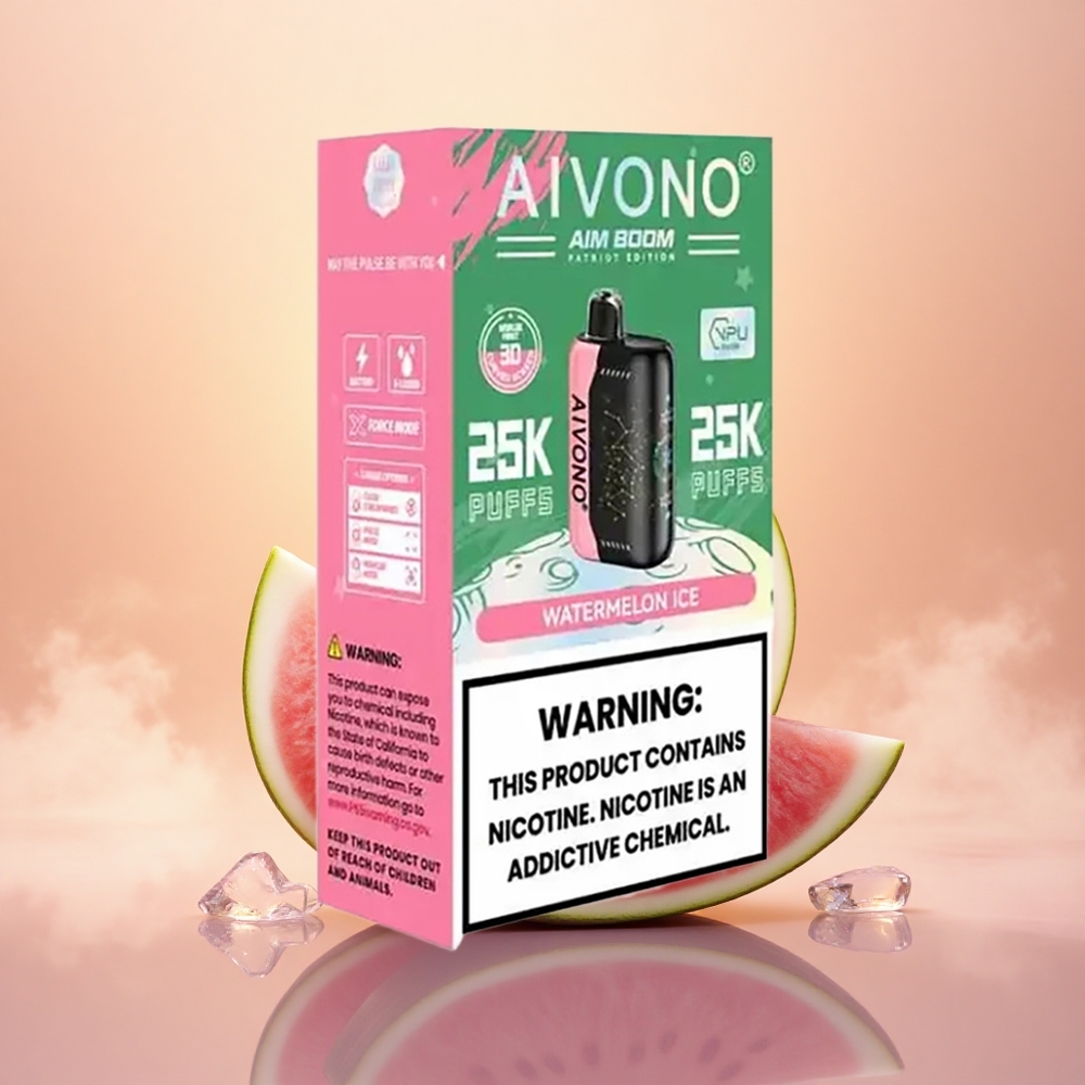 Aivono Aim Boom 25000 Puffs Watermelon Ice Mesh 650mAh