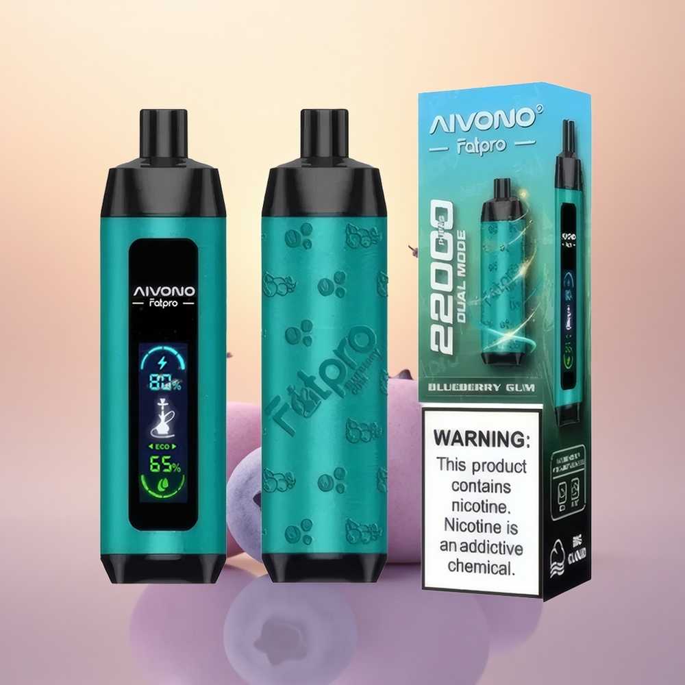 Aivono Aim Fatpro 22000 Puffs Blueberry Gun 28ml Mesh Eco