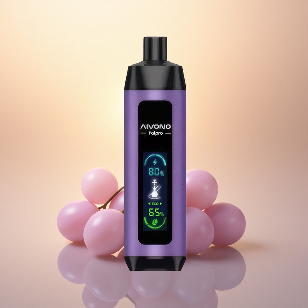 Aivono Aim Fatpro 22000 Puffs Grape Mint EcoMesh 28ml