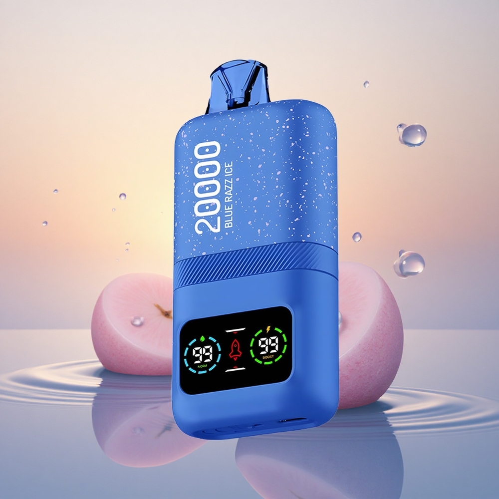 Aivono Aim Magic 20000 Puffs Blue Razz Ice Dual Mesh LCD