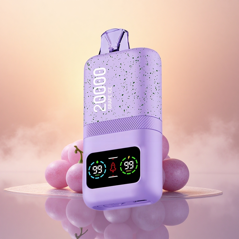 Aivono Aim Magic 20000 Puffs Grape Ice Dual Mesh LCD