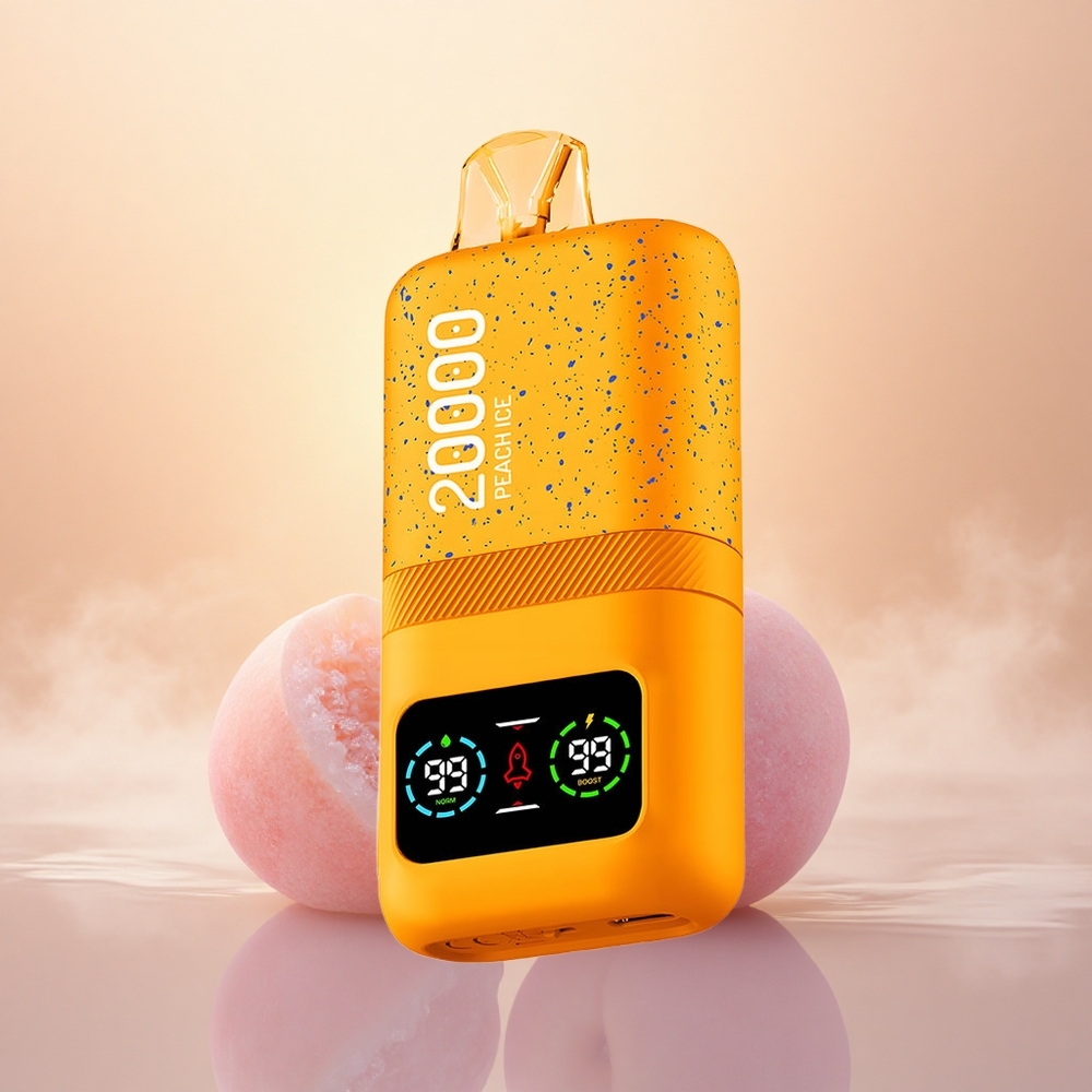 Aivono Aim Magic 20000 Puffs Peach Ice Dual Mesh LCD