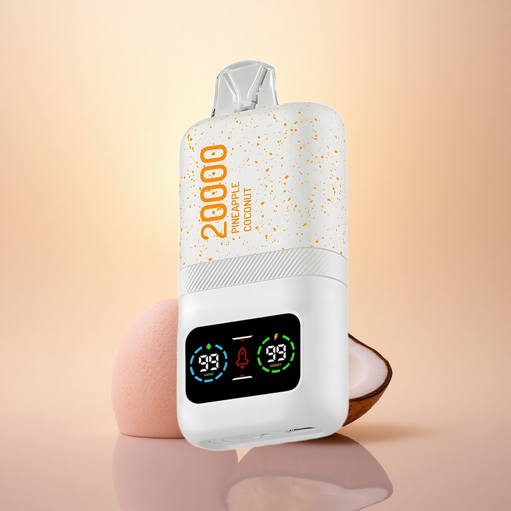 Aivono Aim Magic 20000 Puffs Pineapple Coconut Dual Mesh LCD Rechargeable