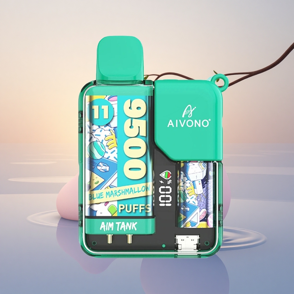 Aivono Aim Tank 9500 Puffs Blue Marshmallow LCD 650mAh