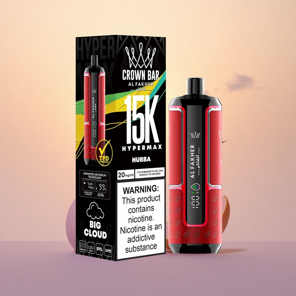 Al Fakher Crown Bar 15K Hypermax 22mL 6mg DTL