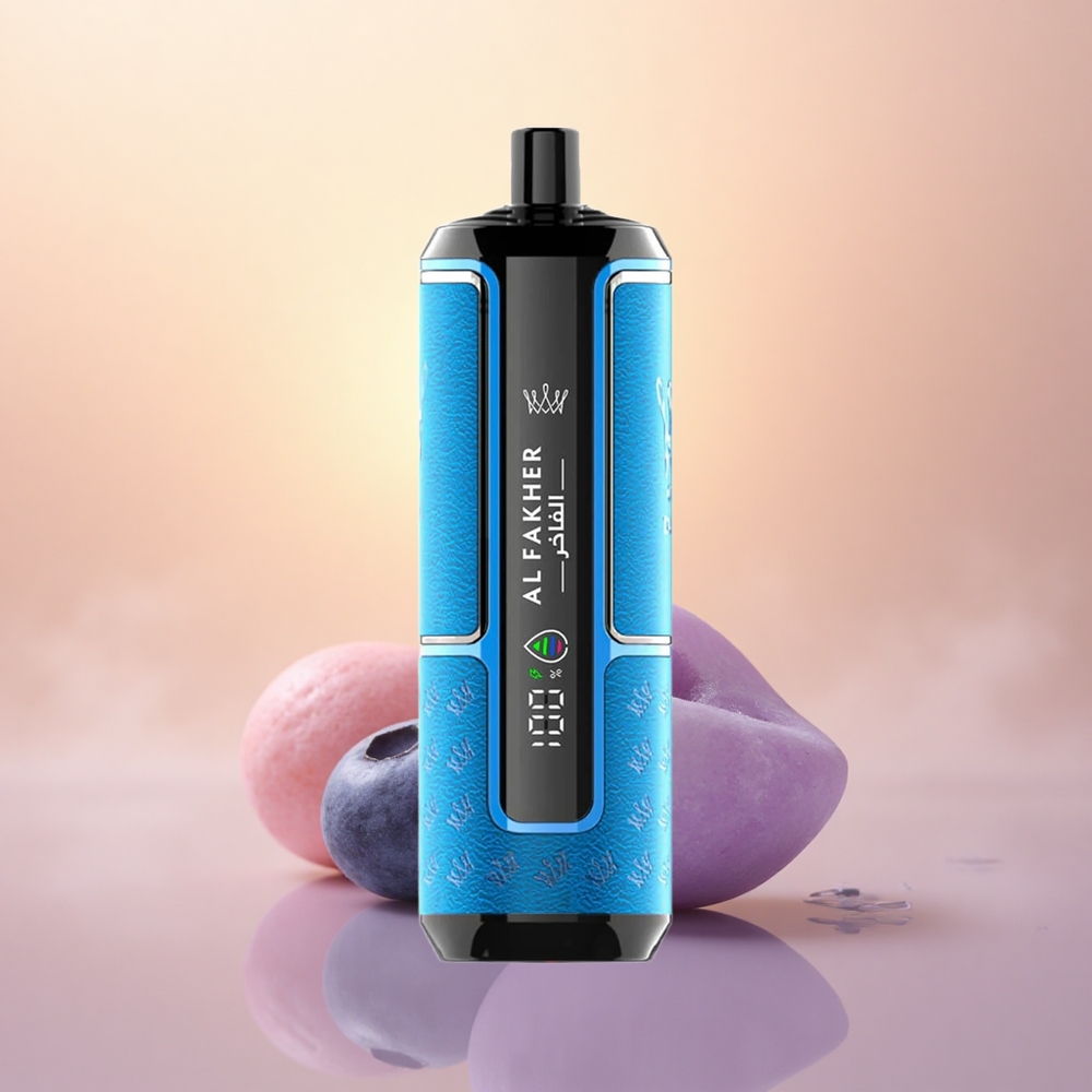 Al Fakher Crown Bar 15K Hypermax Blueberry Gum 22ml 600mAh DTL