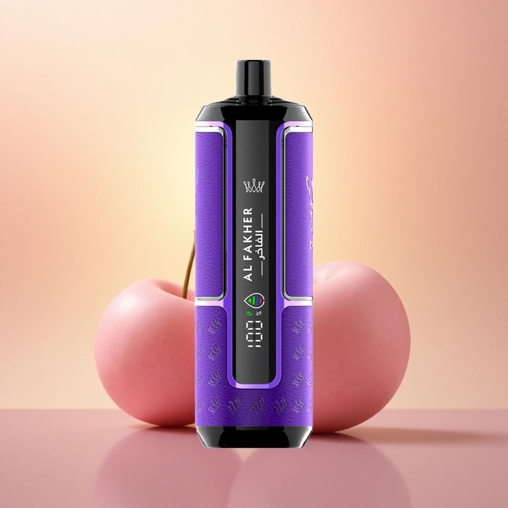 Al Fakher Crown Bar 15K Hypermax Cherry Fiesta Light
