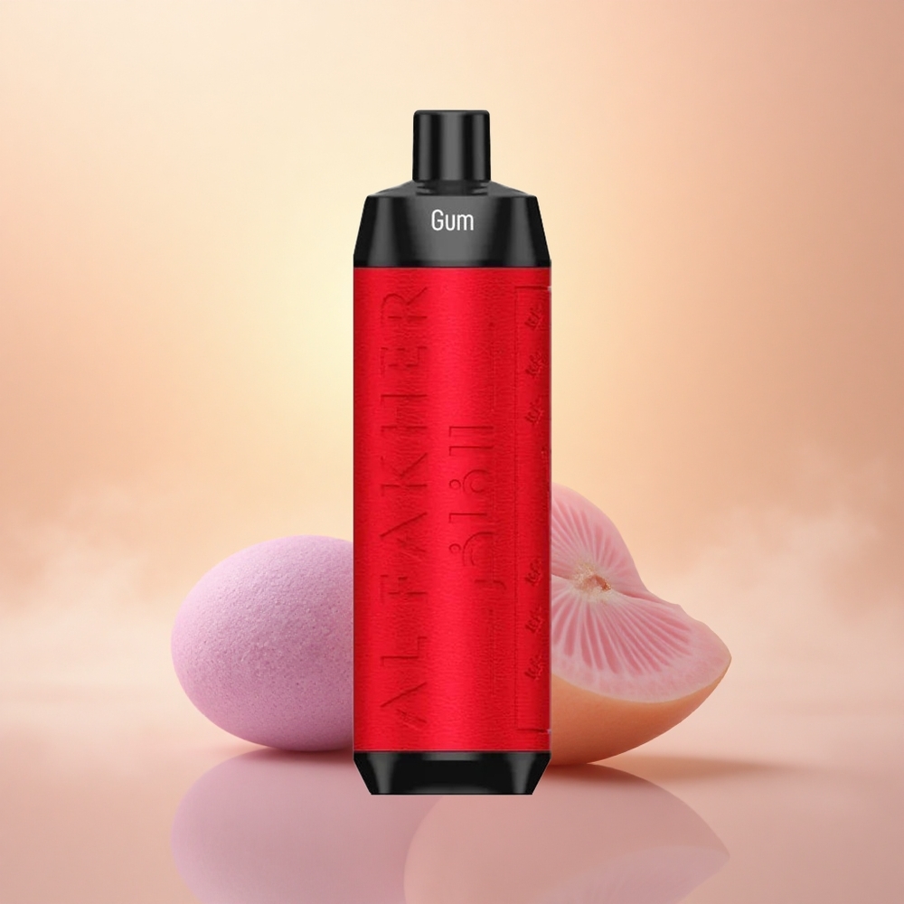 Al Fakher Crown Bar 8000 Crystal Gum Flavour Crystal Disposable Vape with 600mAh Battery and USB-C Charging