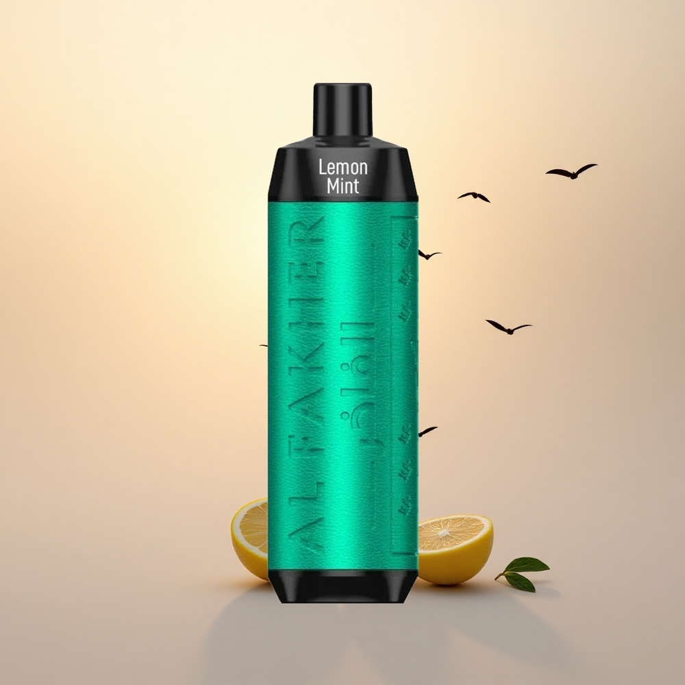 Al Fakher Crown Bar 8000 Crystal Lemon Mint Crystal 600mAh Type-C