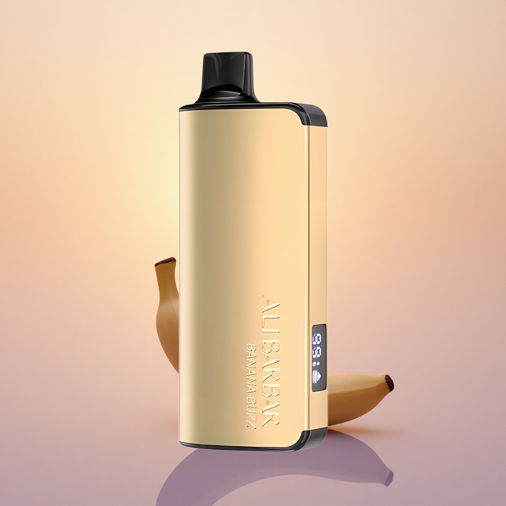 Alibarbar Ingot 9000 Puffs Banana Buzz 2350mah LED