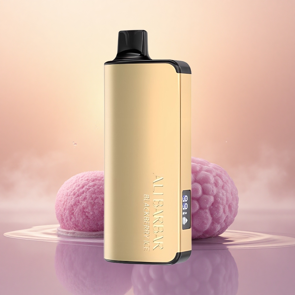Alibarbar Ingot 9000 Puffs Blackberry Ice 22ml 2350mah LED