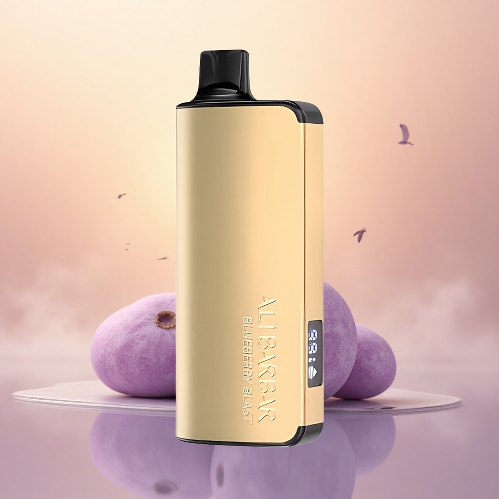 Alibarbar Ingot 9000 Puffs Blueberry Blast 22ml LED