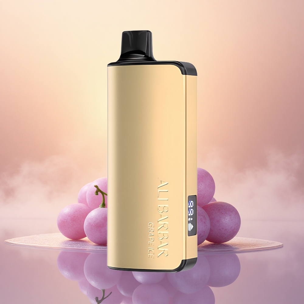 Alibarbar Ingot 9000 Puffs Grape Ice 22ml 2350mah LED