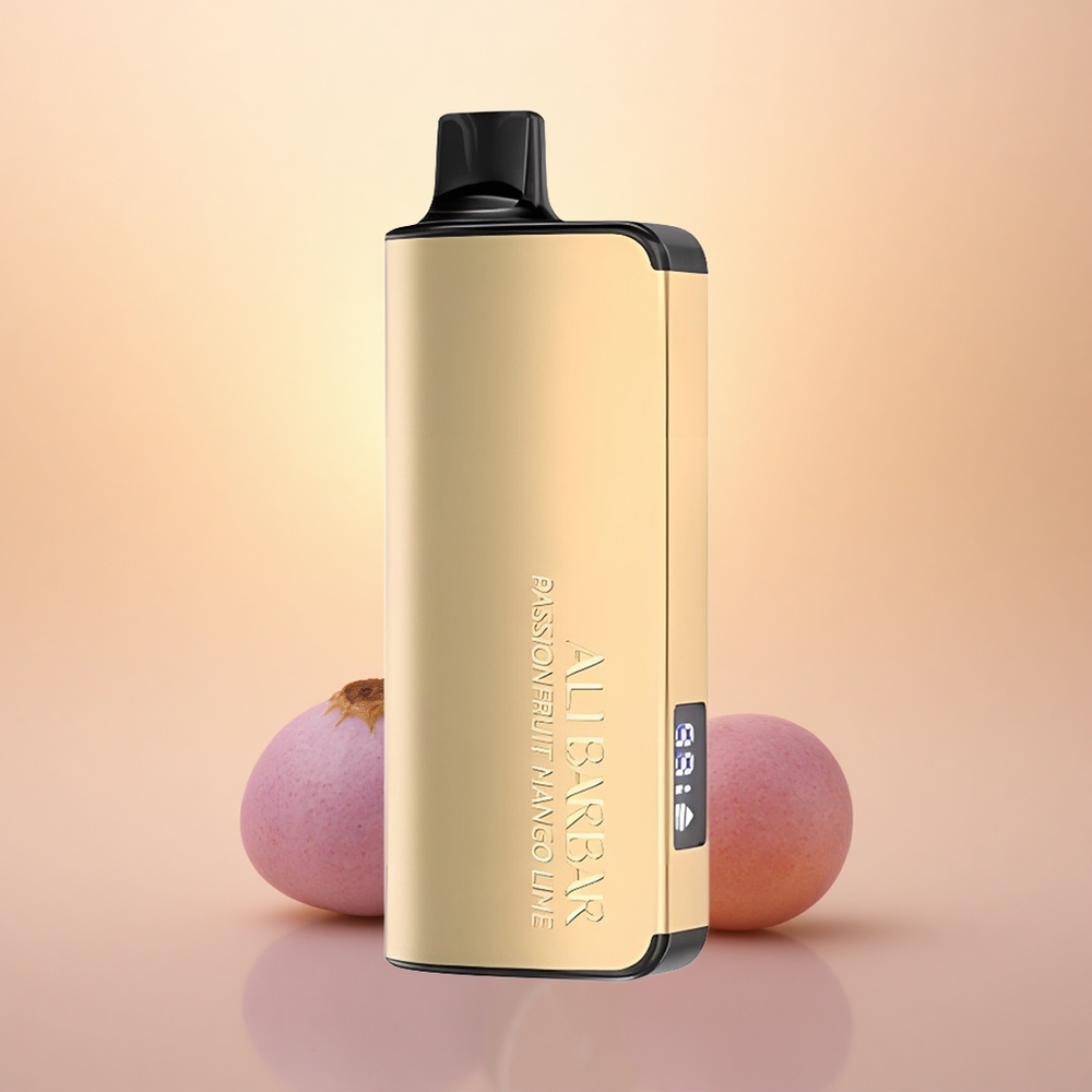 Alibarbar Ingot 9000 Puffs Passionfruit Mango Lime 22ml 2350mah LED