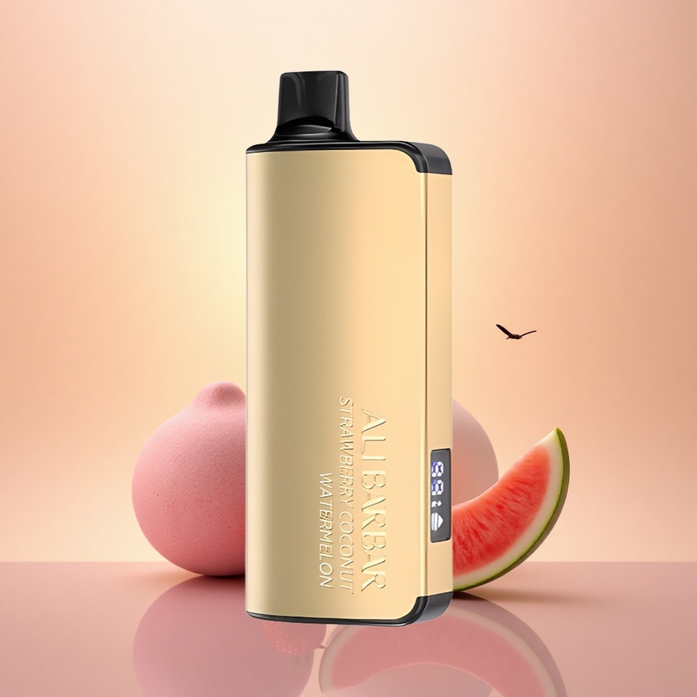 Alibarbar Ingot 9000 Puffs Strawberry Coconut Watermelon 22ml 2350mah LED