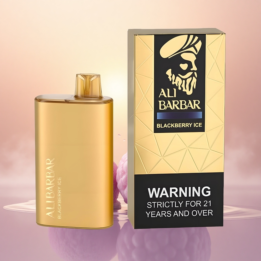 Alibarbar Rich 8000 Puffs Blackberry Ice 20ml Non Rechargeable