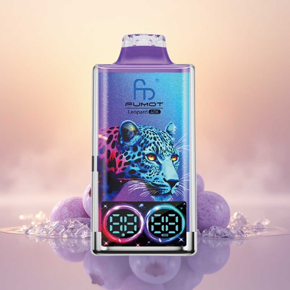 Fumot Leopard 40K Puffs Blueberry On Ice 5% Dual Mesh 700mAh