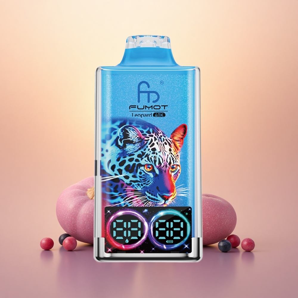Fumot Leopard 40K Puffs Mixed Berries Dual Mesh 5% Nicotine 700mAh