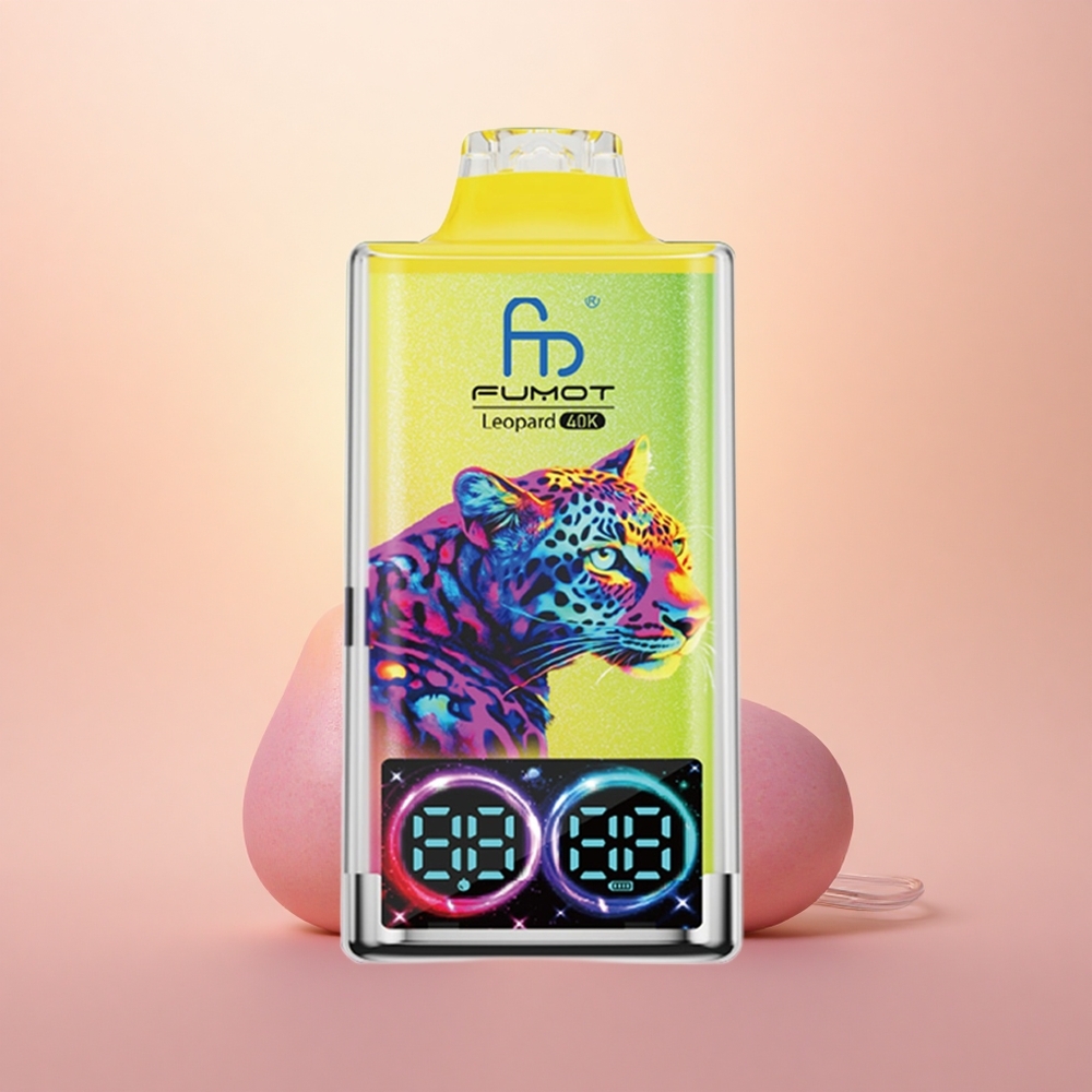 Fumot Leopard 40K Puffs Pink Lemonade Dual Mesh 5% 700mAh