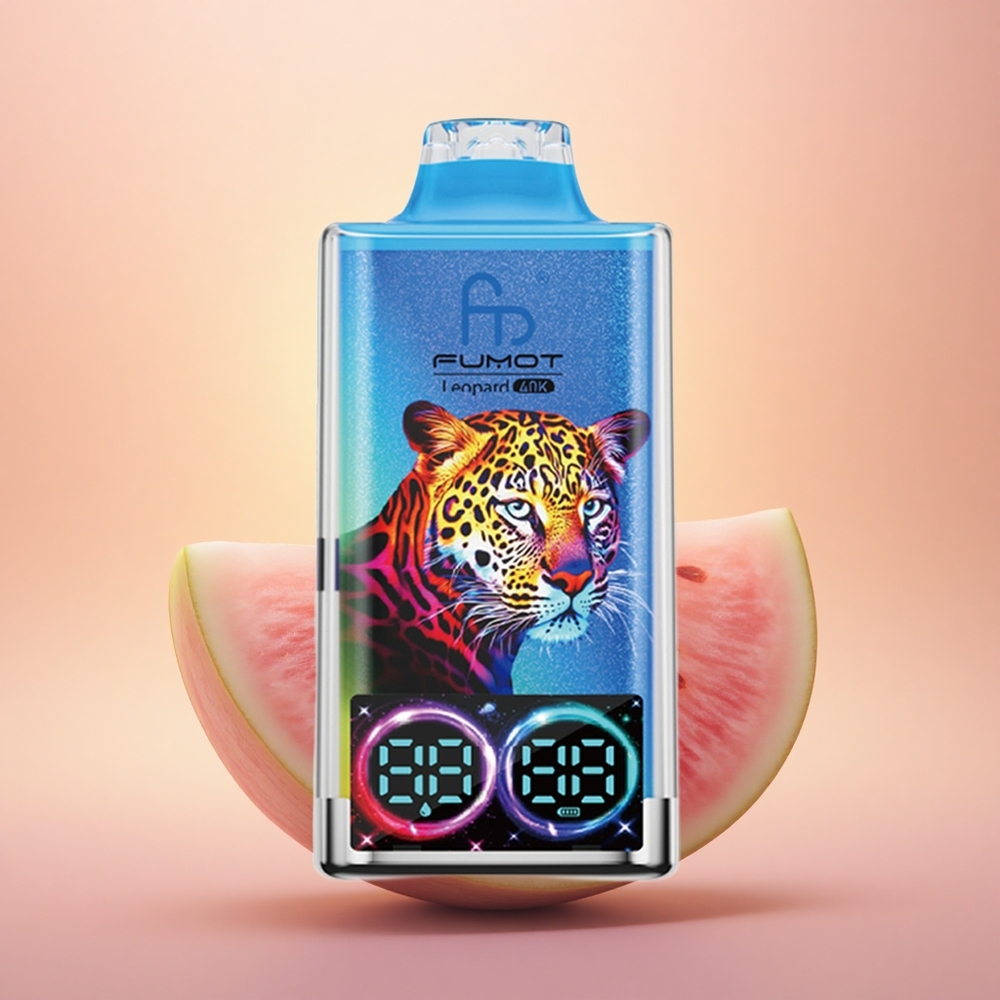 Fumot Leopard 40K Puffs Watermelon Bubblegum Mesh 5%