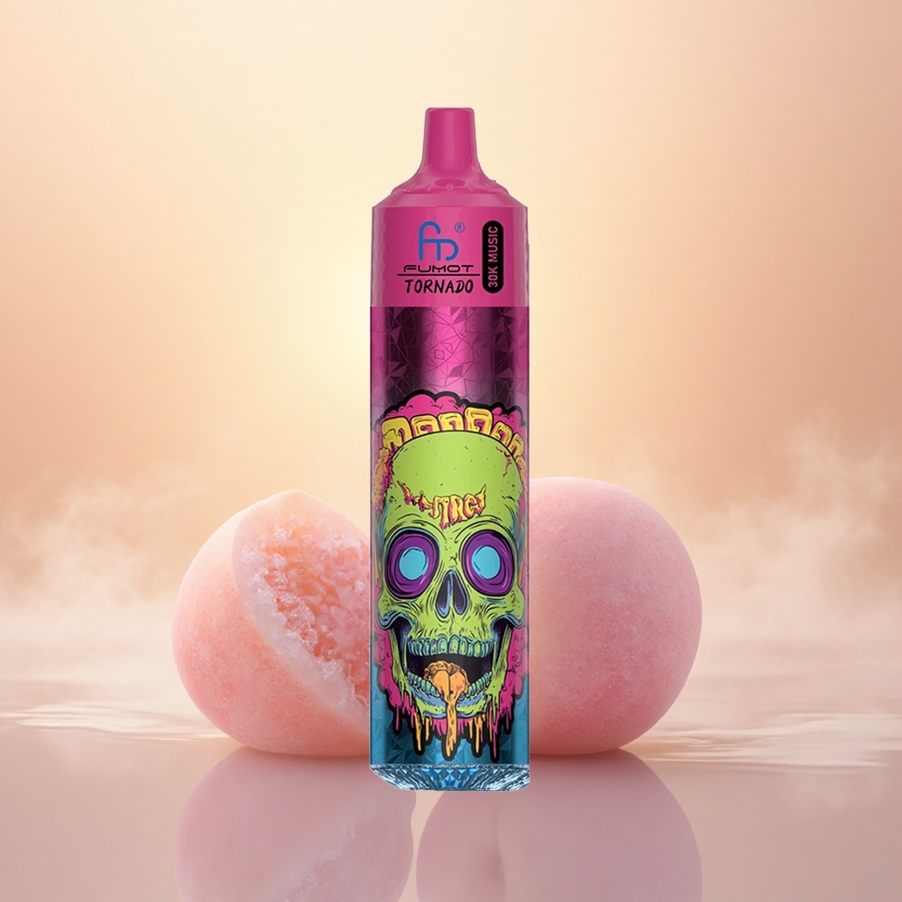 Fumot Randm Tornado 30000 Puffs Peach Ice Mesh 30mL