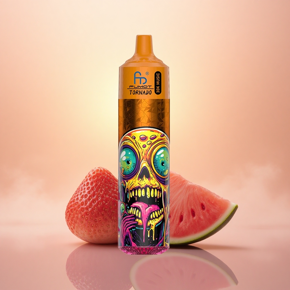 Fumot Randm Tornado 30000 Puffs Strawberry Watermelon Mesh LED