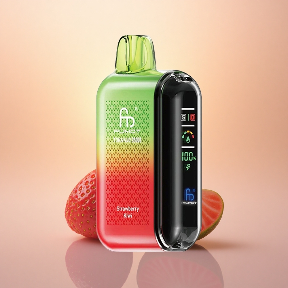 Fumot Tornado 20000 Puffs Strawberry Kiwi Dual Mesh Airflow