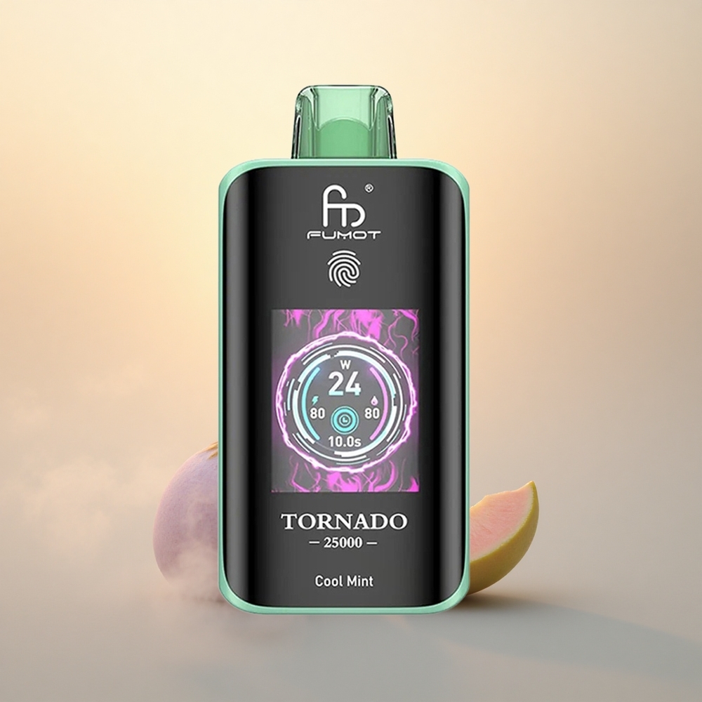Fumot Tornado 25000 Puffs Cool Mint HD Rechargeable 20ml