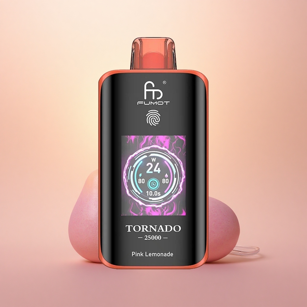 Fumot Tornado 25000 Puffs Lemonade HD Rechargeable 20ml