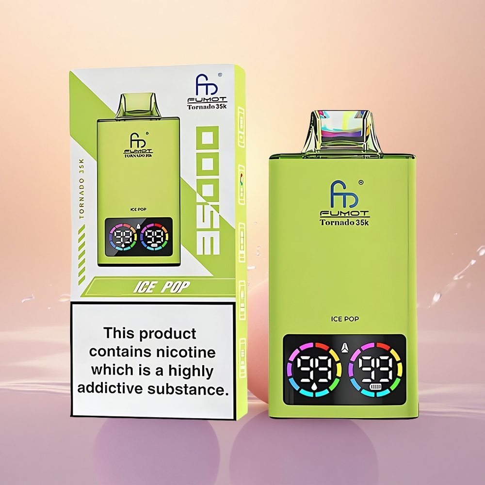 Fumot Tornado 35000 Puffs Ice Pop Dual Mesh RGB