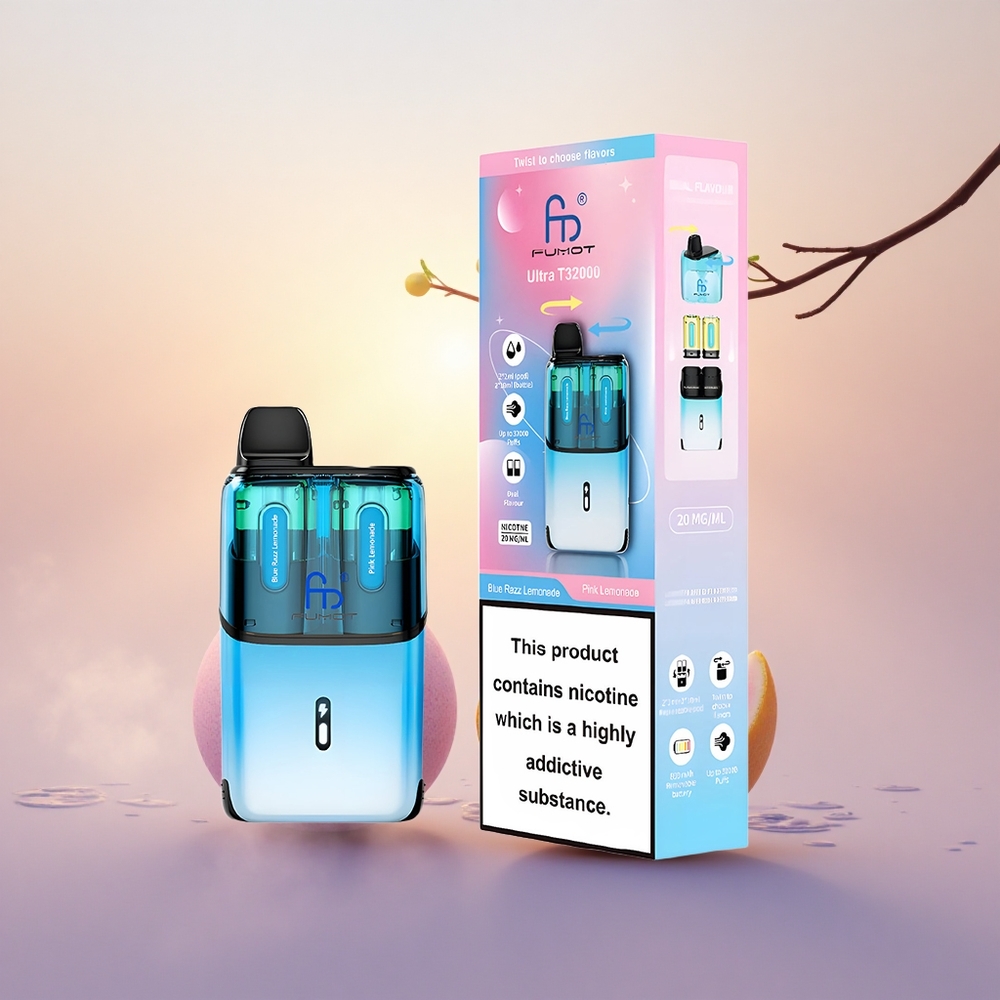 Fumot Ultra T32000 Puffs Blue Razz Lemonade - Pink Lemonade 24ml Mesh 20mg