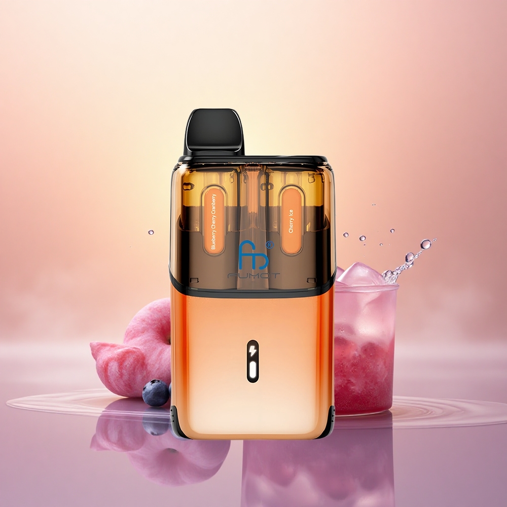 Fumot Ultra T32000 Puffs Blueberry Cherry Cranberry - Cherry Ice with 24ml E-Liquid & 20mg Nicotine