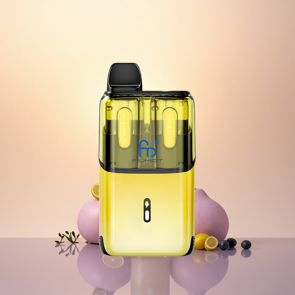 Fumot Ultra T32000 Puffs Fizzy Lemon & Lime - Lemon & Blueberry with Mesh Coil & Fast Charging