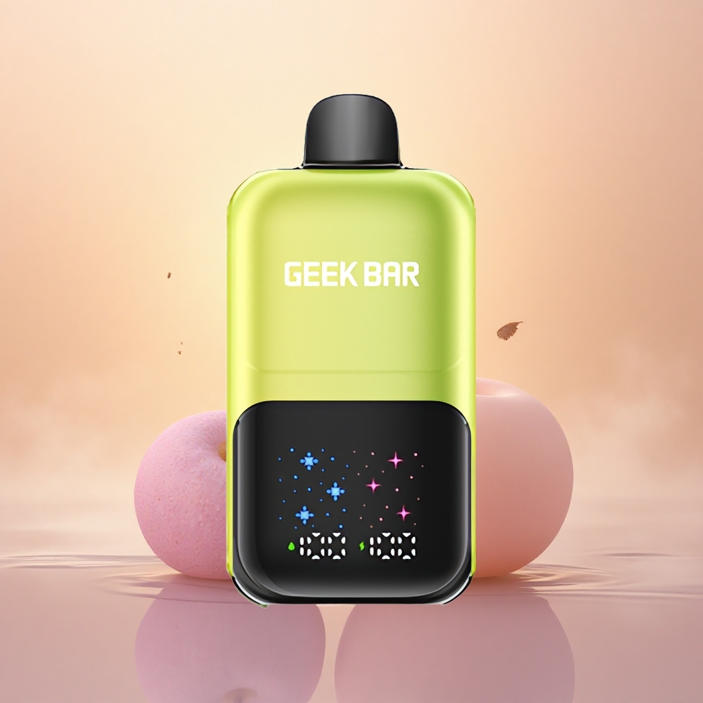 GEEK BAR 2GO 20ml 50000 Puffs Sour Apple Ice Dual Tank Adjustable Coolness