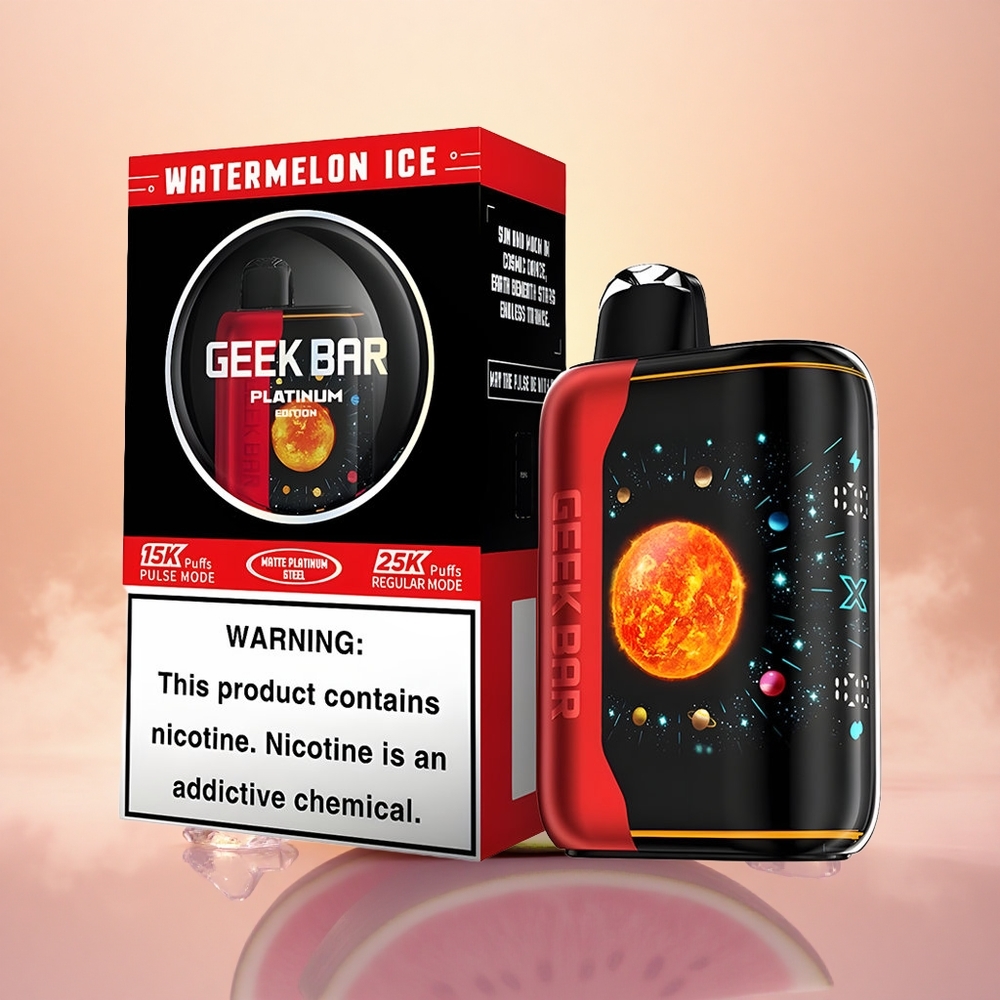 GEEK BAR Platinum Edition 25000 Puffs Platinum Ice Mesh